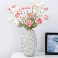 Creative Diamond Star Color Painted Glass Vase